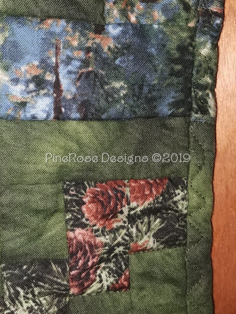 Twirling Ribbons- pieced binding – PineRoseDesigns